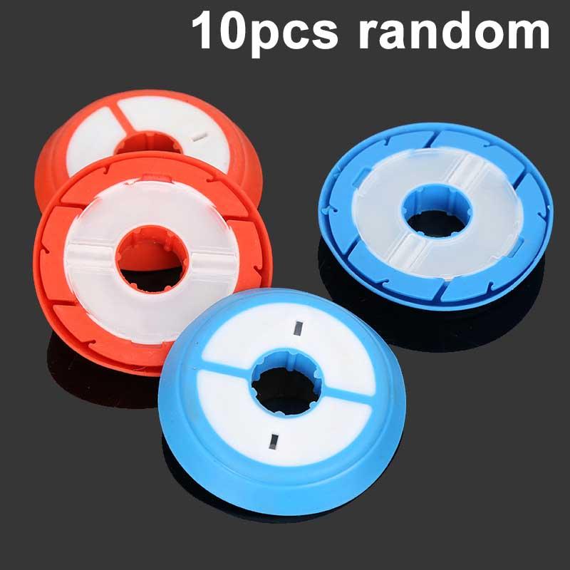 Fishing Line Spool - 10 szt. silikonowych uchwytów na żyłkę,